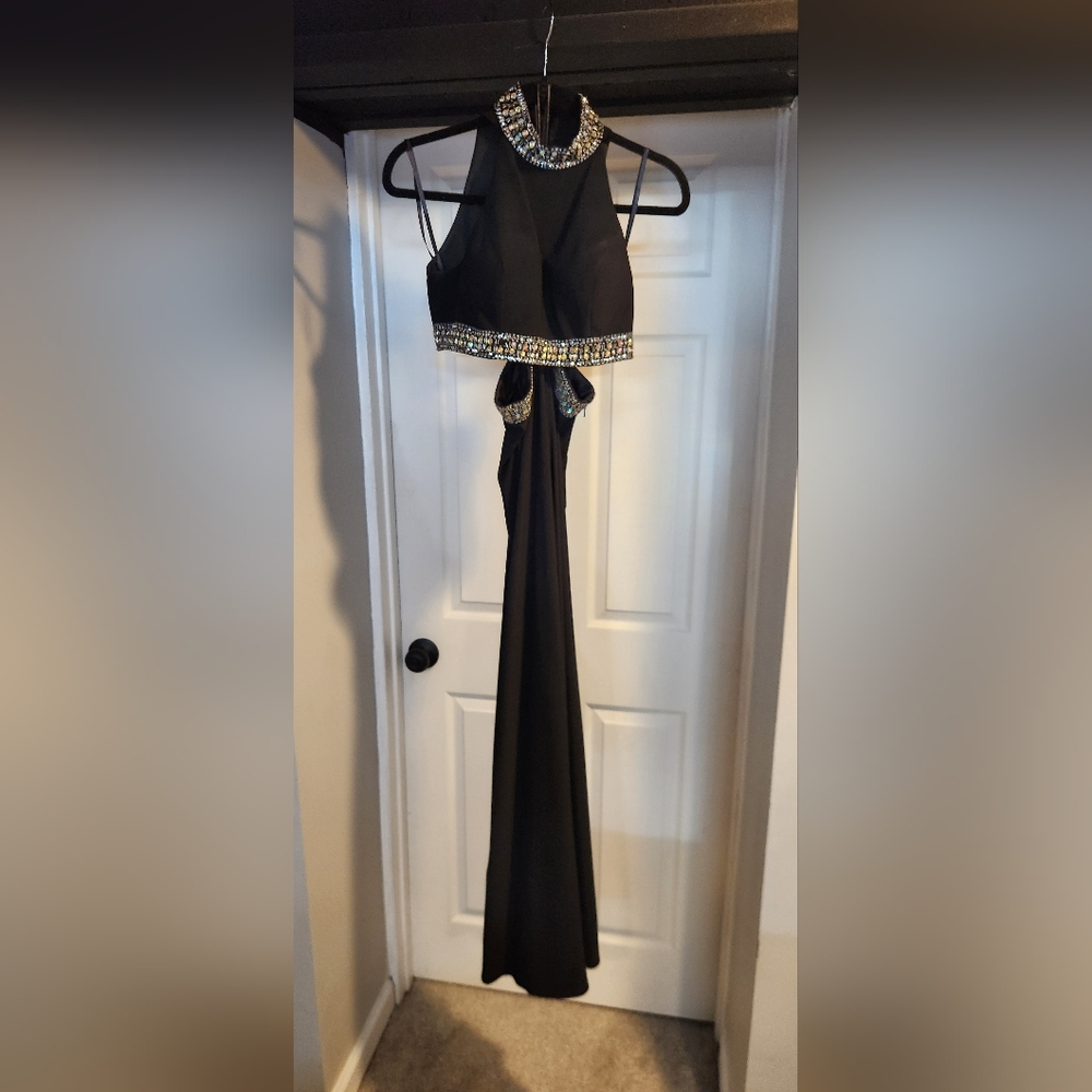 2 piece gown by Joanna Chen, size 4